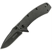 Kershaw 1555BW Cryo Drop Point Assisted Opening Framelock Folding Pocket Knife