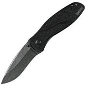 Kershaw 1670BW Blur BlackWash Assisted Opening Drop Point Linerlock Folding Pocket Knife