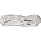 Parachute Cords 1083H White Thread Parachute Cord with Single Black Reflective Strip