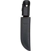 Buck 105S Belt Sheath with Black Leather Construction