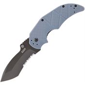 5.11 Tactical 51103 Crew Cut Assisted Opening Part Serrated Linerlock Folding Pocket Knife