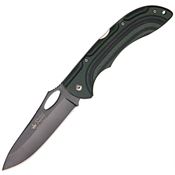 Kizylar 167 Lockback Black Tini Finish Folding Pocket Knife with Micarta Handles
