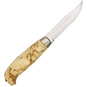 Marttiini 121010 Lynx 121 with Varnished Curly Birch Handle