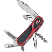 Swiss Army 23803CX2 Evogrip Multi-Tool Folding Pocket Knife with Red and Black Nylon Handle