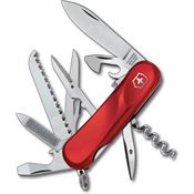 Swiss Army 23913SEX2 Evogrip Multi-Tool Locking Blade Folding Pocket Knife with Red Handle
