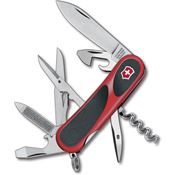 Swiss Army 23903CX4 Evogrip Multi-Tool Folding Pocket Knife with Red and Black Nylon Handle