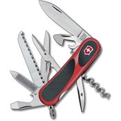 Swiss Army 23913SCX5 Evogrip Multi-Tool Locking Blade Folding Pocket Knife with Red and Black Nylon Handle