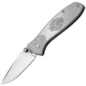 Case 52083 Tec X Tags-L Harley-Davidson Drop Point Linerlock Folding Pocket Knife