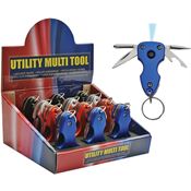 China Made 211185 Utility Assortment Multi-Tools with White LED Aluminum Handle