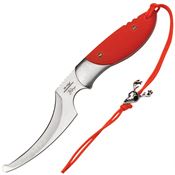 Elk Ridge 005OR Professional Hunter Fixed Blunt Tip Blade Knife with Orange G-10 Handles