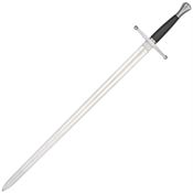 Paul Chen 2366 War Spring Steel Blade Sword with Black Leather Wrapped Handle