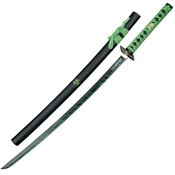 Z-Hunter 026 Black Finish Carbon Steel Blade Samurai Sword with Rayskin Handle