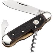 Boker 110185 Boker Wine Knife Stainless Blade with Oak handle