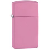 Zippo 10405 Zippo Pink Matte Slim with Matte Finish