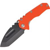 Medford 42 Praetorian G Orange Drop Point Linerlock Folding Pocket Knife