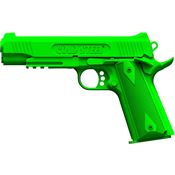 Cold Steel 92RGC11 Cold Steel 1911 Rubber Training Pistol with Lime Green Polypropylene Construction