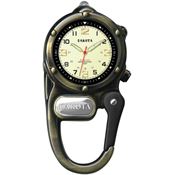 Dakota 3821 Mini Clip Microlight Water Resistant to 100 feet. Integrated Attachment Clip Watch