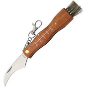 MAM 2590 Mushroom Folding Pocket Knife with Brown Beechwood Handle