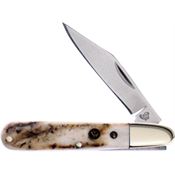 Hen & Rooster 251DS Folder Knife with Genuine Deer Stag Handle