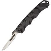 Havalon 60ASTAGBLK Quik-Change Black Zytel Skinner Linerlock Folding Pocket Knife
