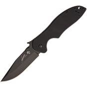 Kershaw 6034BLK Emerson CQC Black Framelock Folding Pocket Knife