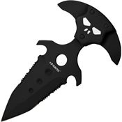 Z-Hunter 030B Push Dagger Black Fixed Blade Knife
