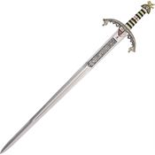 Gladius Swords 248 Richard The Lionheart Sword with Black and Gold Wrapped Handle