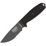 ESEE 3STGB Model 3 Serrated Tactical Fixed Blade Knife