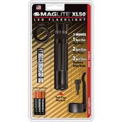 Maglite 63214 XL50 Tactical Combo with Black Machined Aluminum Body