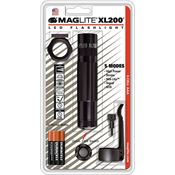 Maglite XL200-S301C Black Packaging Blister Tactical XL200 3-Cell AAA LED Flashlight