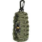 12 Survivors 24000 12 Survivors Fish and Fire Kit with Paracord Keychain