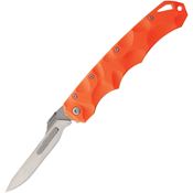 Havalon 60ASTAGO Quik-Change Orange Zytel Skinner Linerlock Folding Pocket Knife