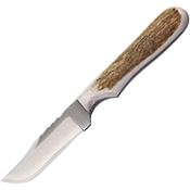 Anza 23FE 2-3/4 Inch Anza Fixed Blade Knife with Elk Handle