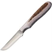 Anza F1FE Fixed Blade Knife with Flat Polished Elk Handle
