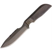 Anza MC9M Anza Fixed Full Tang Blade Knife with Black Canvas Micarta Handle