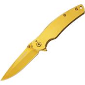 Magnum M01LG277 Gold Finger Linerlock Folding Pocket Knife