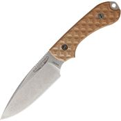 Bradford D03 Guardian3 EDC Coyote Brown Fixed Blade Knife