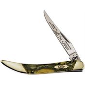 Case 91009624KT Small Toothpick Folding Pocket Knife with 24 Karat Corelon Handle