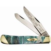 Case 9254CL Trapper Folding Pocket Knife with Cloud Land Corelon Handle