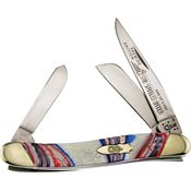 Case 9318STAR Medium Stockman Folding Knife with Star Spangled Banner Corelon Handle