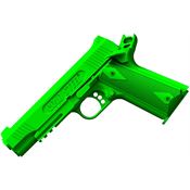 Cold Steel 92RGC11C 1911 Rubber Training Pistol With Lime green polypropylene construction
