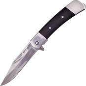 Frost 8201G10 Buckshot Linerlock Opening Folding Pocket Knife with Black G-10 Handle