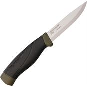 Mora 01619 Companion Heavy Duty Green Fixed Blade Knife