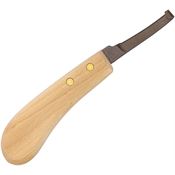 Mora 01920 Equus Farrier''s Knife Narrow Stainless Blade For Trimming Wood Handle