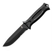 Gerber 1060 Strongarm Fixed Drop Blade Knife with Black Glass Filled Nylon Handle