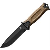 Gerber 30001058 Strongarm Coyote Fixed Drop Blade Knife with Coyote Tan Glass Filled Nylon Handle