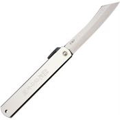 Higonokami O08SL Triple Layered SK Folder Knife with Stainless Steel Handle