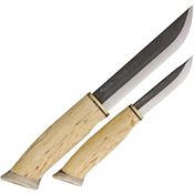 Kellam HM026 Elk Couple Two Set Fixed Blade Knife