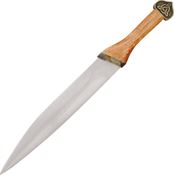 CAS Iberia Swords 1075 17 3/4 Inch Saxon Scramasax Sword with Wooden Handle