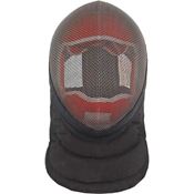 Rawlings 7005 RD Fencing Mask Large Steel and Mesh Frame Construction with Velcro Closures